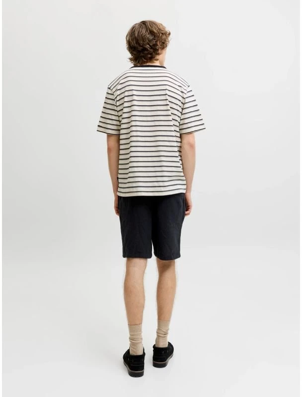 Vyriški laisvo kirpimo šortai Jack&Jones JPSTJAIDEN, juodi