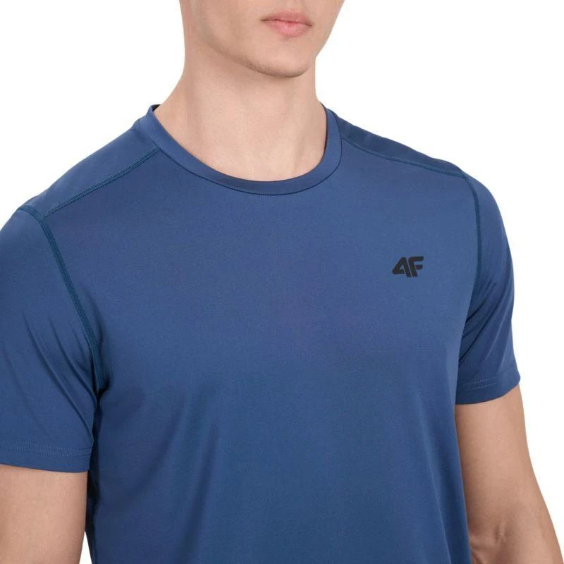 Vyriški marškinėliai 4F FNK M1521 denim 4FWAW25TFTSM1521 32S