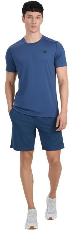 Vyriški marškinėliai 4F FNK M1521 denim 4FWAW25TFTSM1521 32S