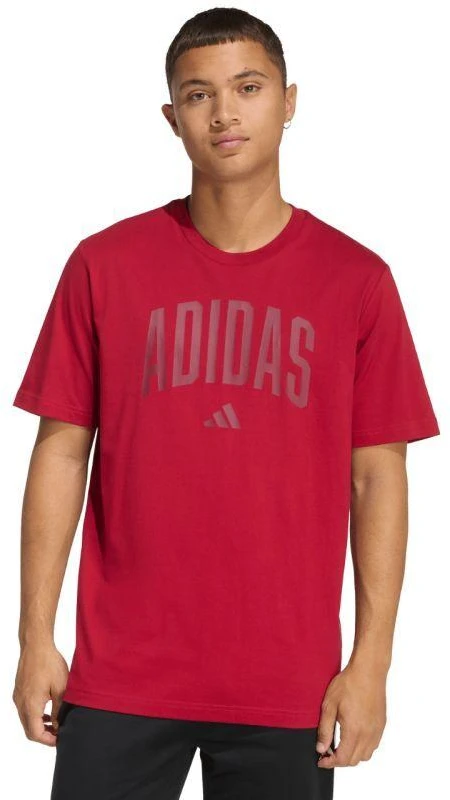 Vyriški marškinėliai Adidas Collegiate Lineage, raudoni, KH4593