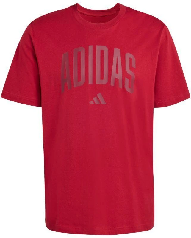 Vyriški marškinėliai Adidas Collegiate Lineage, raudoni, KH4593