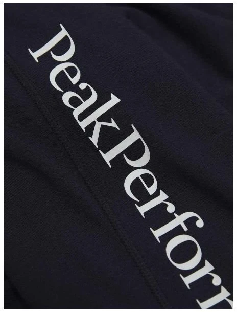 Vyriški marškinėliai ilgomis rankovėmis Peak Performance M Trail Wool Blend, juodi