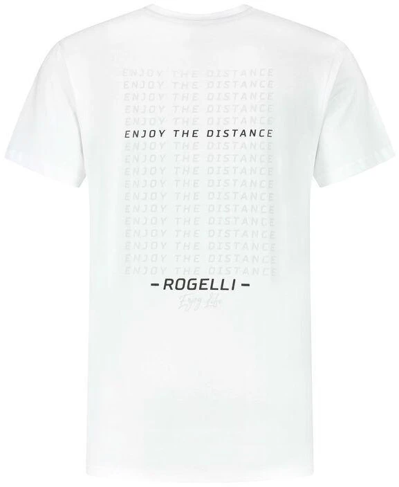 Vyriški marškinėliai LOGO balti 2XL Rogelli