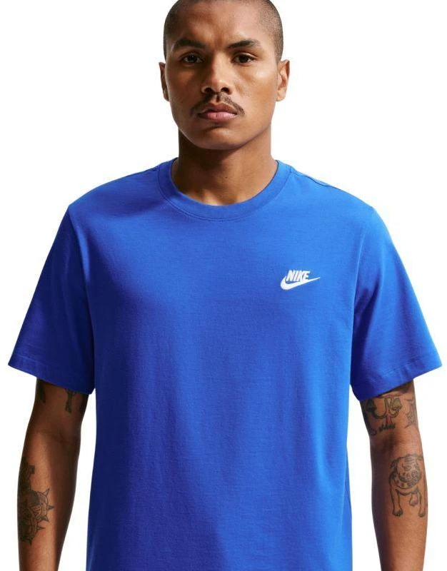 Vyriški marškinėliai Nike Club Tee, mėlyni, AR4997 480