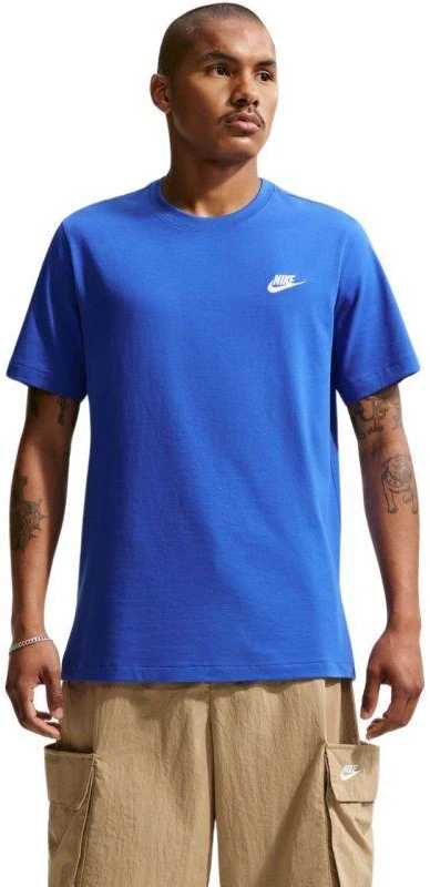 Vyriški marškinėliai Nike Club Tee, mėlyni, AR4997 480