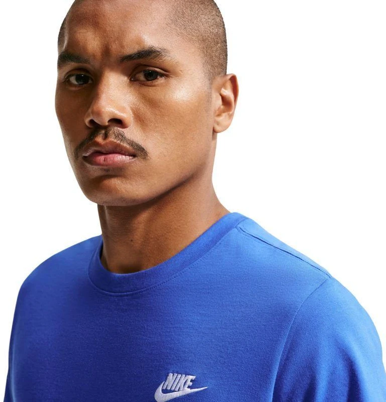 Vyriški marškinėliai Nike Club Tee, mėlyni, AR4997 480