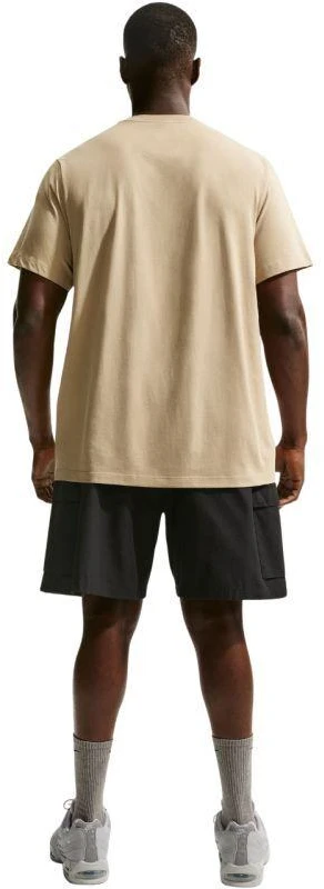 Vyriški marškinėliai Nike Club Tee, smėlio spalvos, AR4997 297