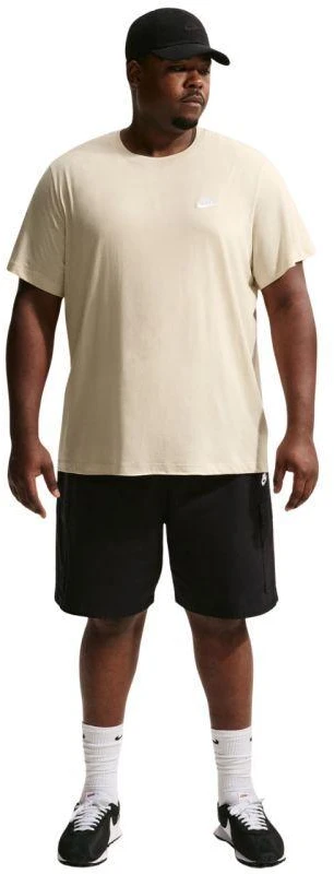 Vyriški marškinėliai Nike Club Tee, smėlio spalvos, AR4997 229