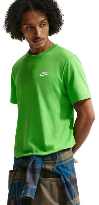Vyriški marškinėliai Nike Club Tee, žali AR4997 311