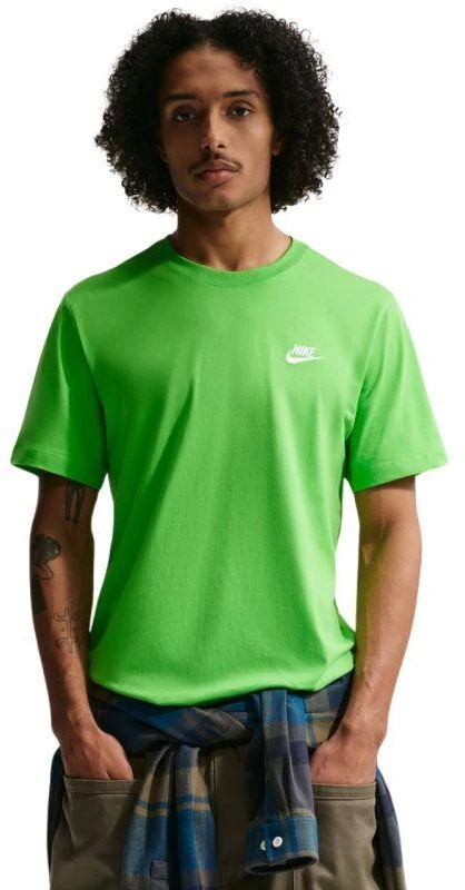 Vyriški marškinėliai Nike Club Tee, žali AR4997 311