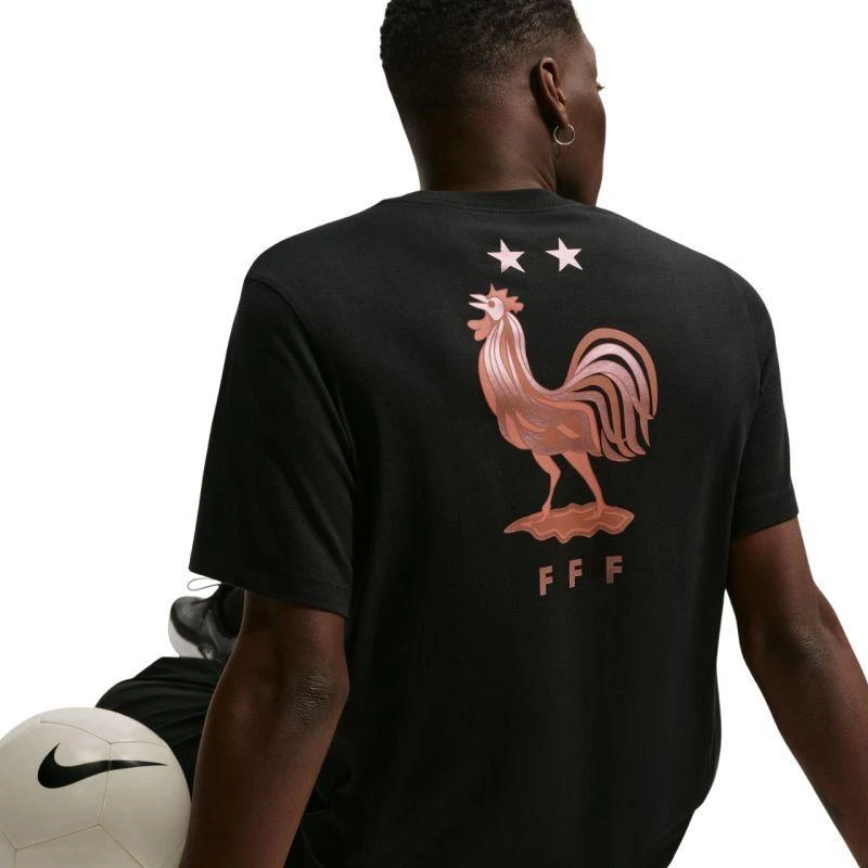 Vyriški marškinėliai Nike FFF Lbr Wrdmark, juodi, IQ2232 010
