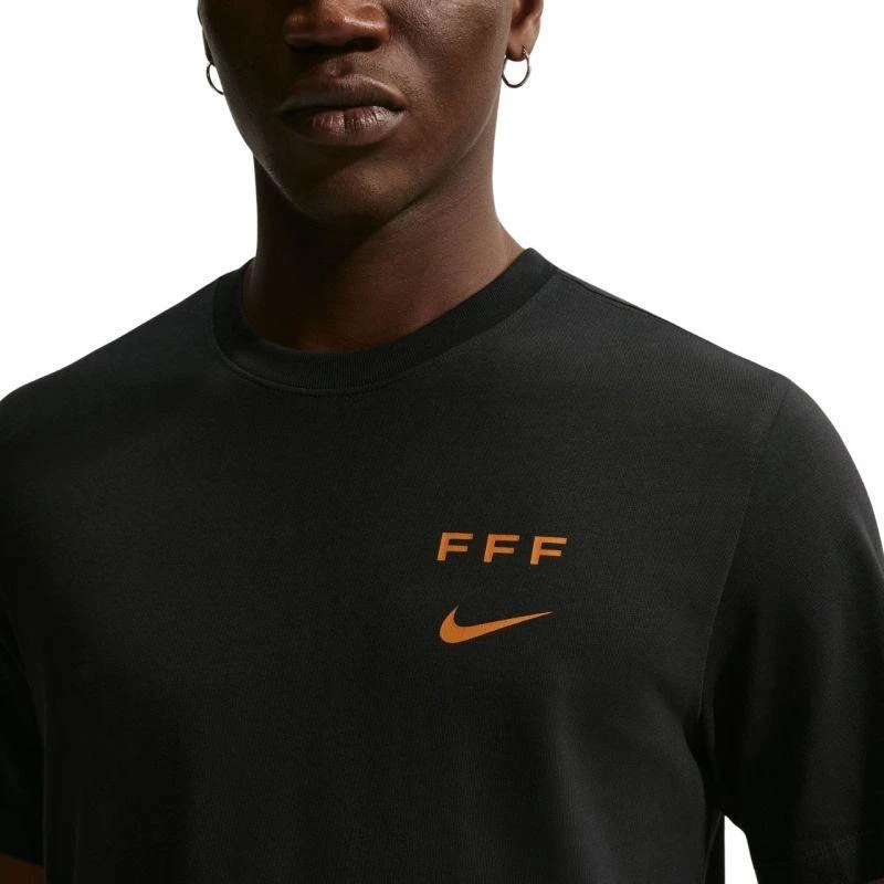 Vyriški marškinėliai Nike FFF Lbr Wrdmark, juodi, IQ2232 010