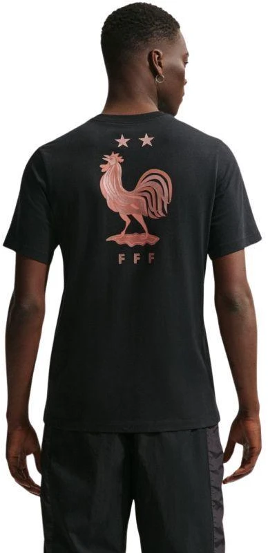 Vyriški marškinėliai Nike FFF Lbr Wrdmark, juodi, IQ2232 010