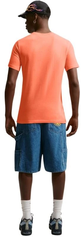 Vyriški marškinėliai Nike Nsw Tee Icon Futura, oranžiniai