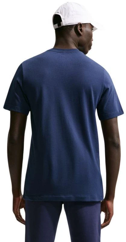 Vyriški marškinėliai Nike PSG Essential tamsiai mėlyni IM1664 410