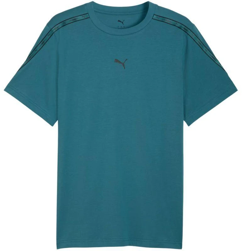 Vyriški marškinėliai Puma su juostele, turkio spalvos, 691693 41