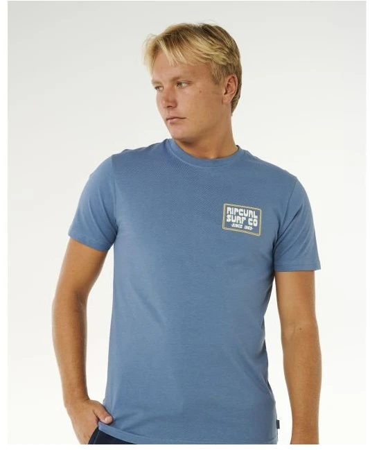 Vyriški marškinėliai Rip Curl Pacific Rinse Sunrise, mėlyni