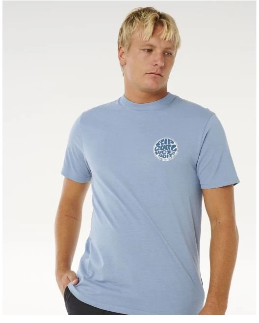 Vyriški marškinėliai Rip Curl Wettie Passage Icon, mėlyni