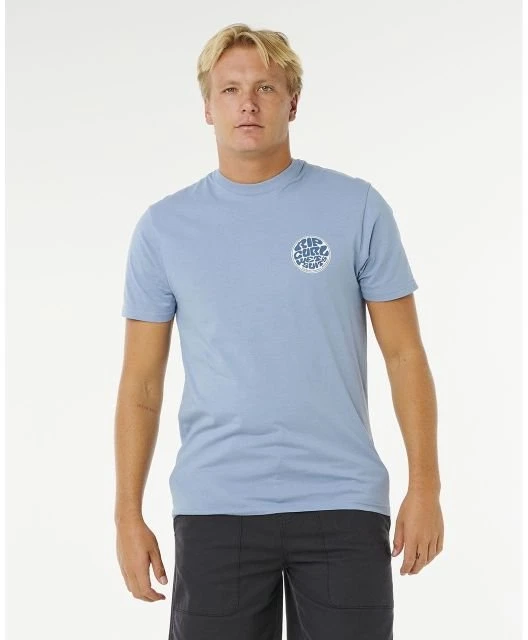 Vyriški marškinėliai Rip Curl Wettie Passage Icon, mėlyni