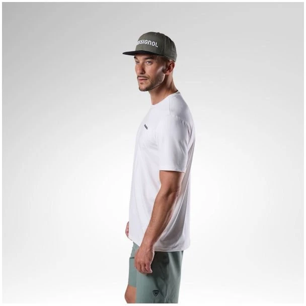 Vyriški marškinėliai Rossignol Graphic Active Tee, balti