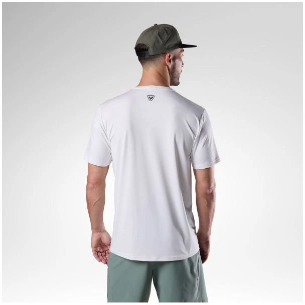 Vyriški marškinėliai Rossignol Graphic Active Tee, balti
