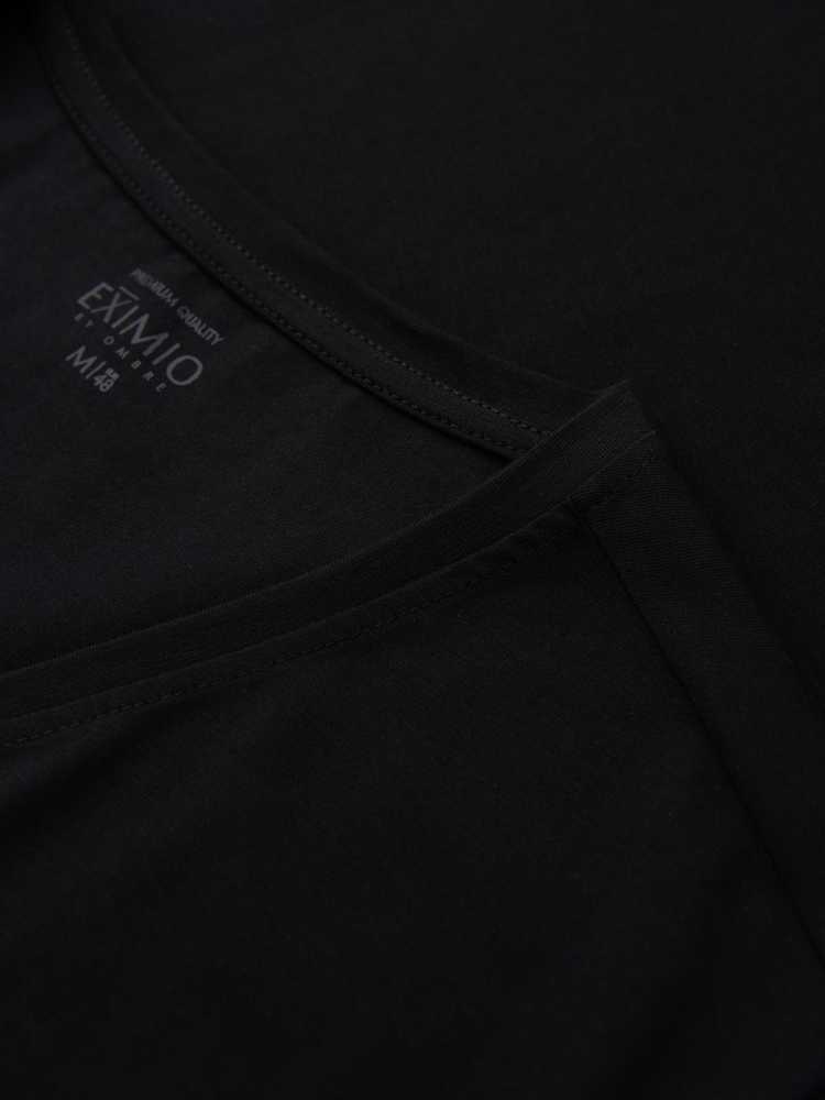 Vyriški marškinėliai SLIM FIT su apvalia iškirpte ir logotipu