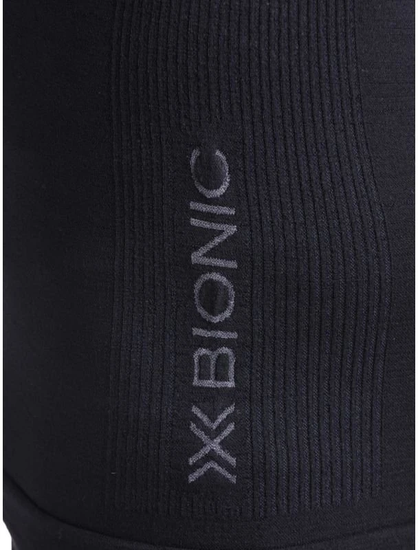 Vyriški marškinėliai X-BIONIC MightyWool LS-X, juodi