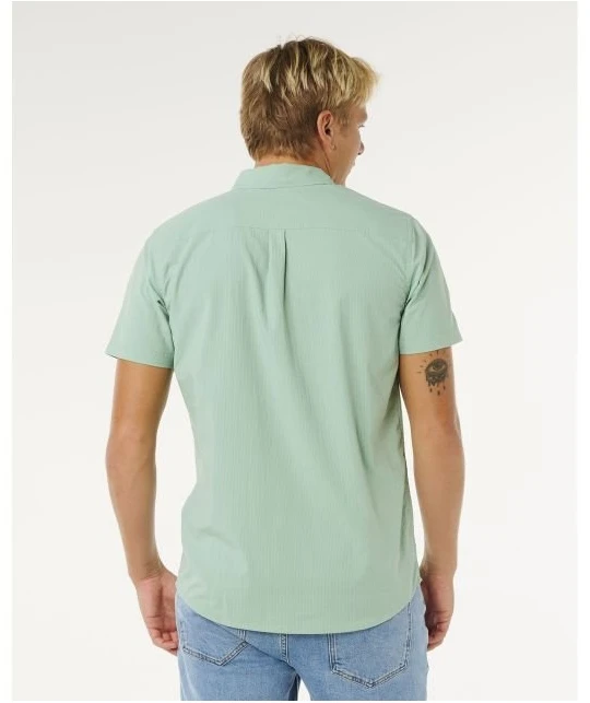 Vyriški marškiniai Rip Curl VaporCool Aerotech, žali