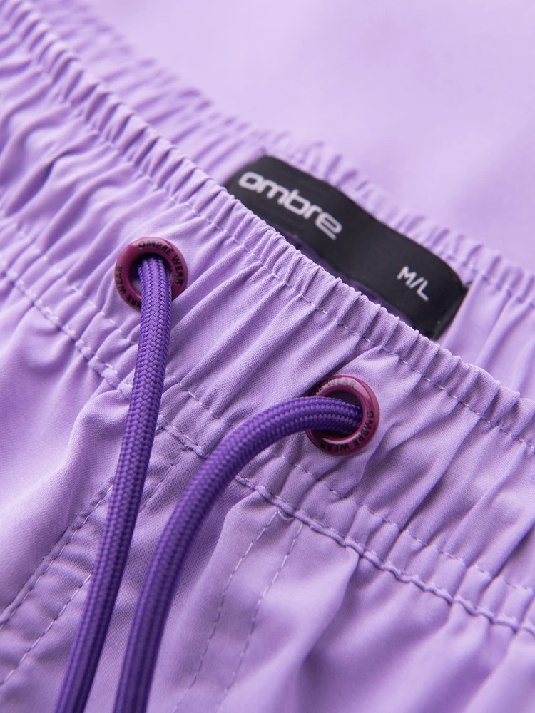 Vyriški maudymosi šortai Ombre, violetiniai