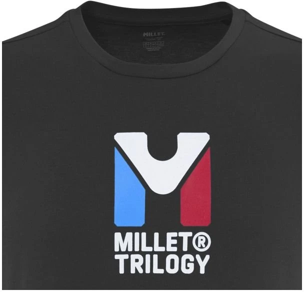 Vyriški medvilniniai marškinėliai Millet Chamonix Tri, juodi