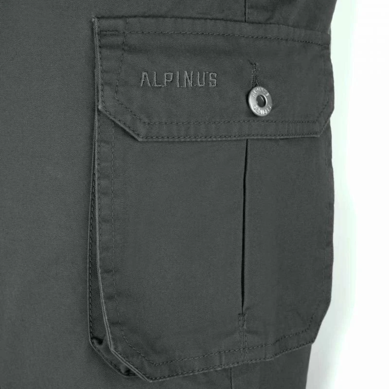 Vyriški medvilniniai šortai Alpinus Askja, pilki