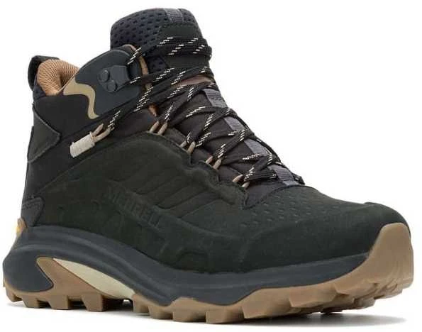 Carruzzo Vyriški neperšlampantys žygių batai Merrell Moab Speed 2, juodi