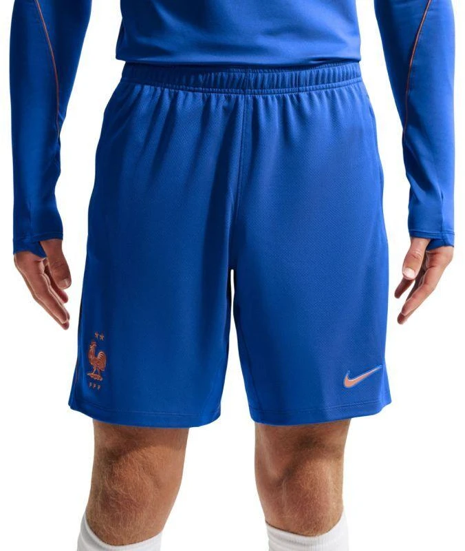 Vyriški „Nike“ Prancūzijos futbolo rinktinės „Dri-Fit FFF Strike“ šortai, mėlyni, IB4609 480