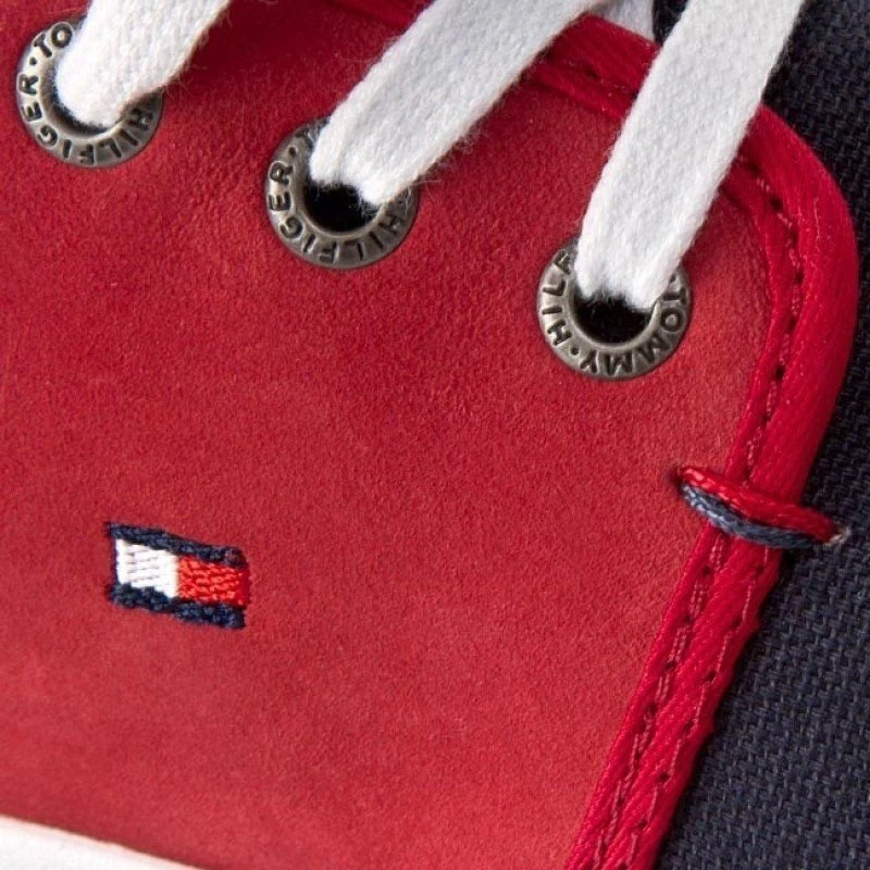 Vyriški odiniai batai Tommy Hilfiger Freddy 6C, tamsiai mėlyni ir raudoni