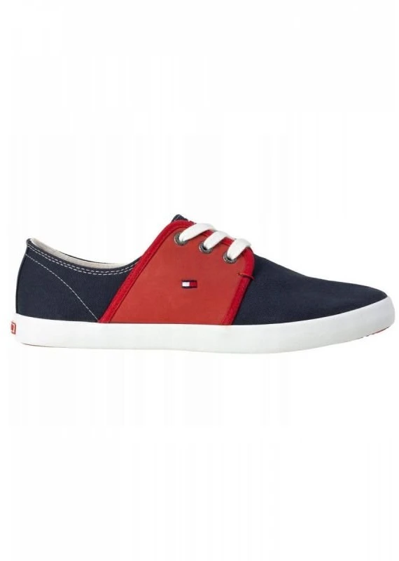 Vyriški odiniai batai Tommy Hilfiger Freddy 6C, tamsiai mėlyni ir raudoni