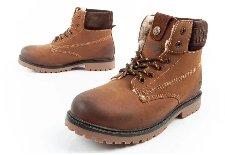 Vyriški odiniai pašiltinti auliniai batai Wrangler Arch Fur