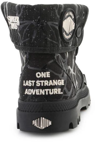 Vyriški Palladium Stranger Things BAGGY HOPPER TUNNELS 04625-008-M Juoda Palladium