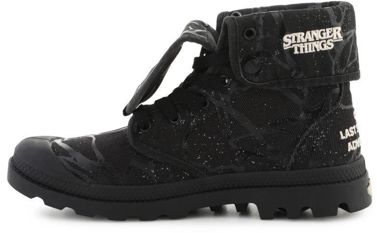 Vyriški Palladium Stranger Things BAGGY HOPPER TUNNELS 04625-008-M Juoda Palladium