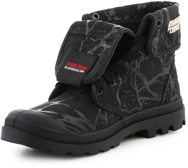 Vyriški Palladium Stranger Things BAGGY HOPPER TUNNELS 04625-008-M Juoda Palladium