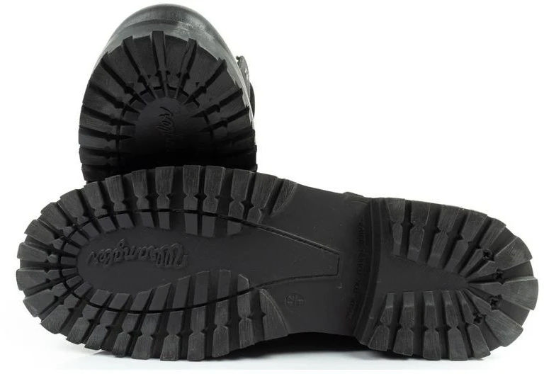 Vyriški pašiltinti auliniai batai Wrangler Arch Fur, juodi
