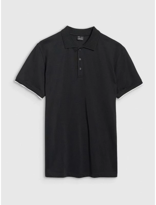 Vyriški polo marškinėliai 4F, juodi