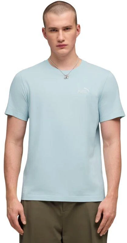 Vyriški Puma ESS Small No. 1 marškinėliai, šviesiai mėlyni, 682535 48