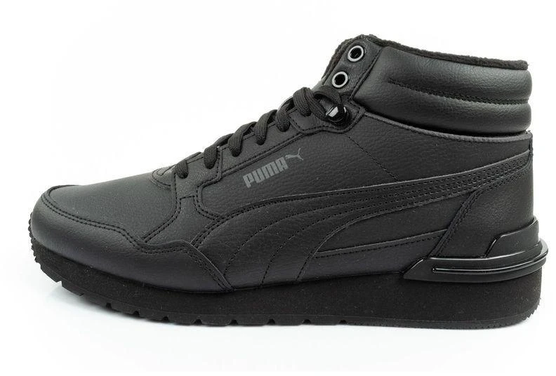Vyriški Puma ST Runner v4 Mid aukšto aulo sportbačiai, juodi