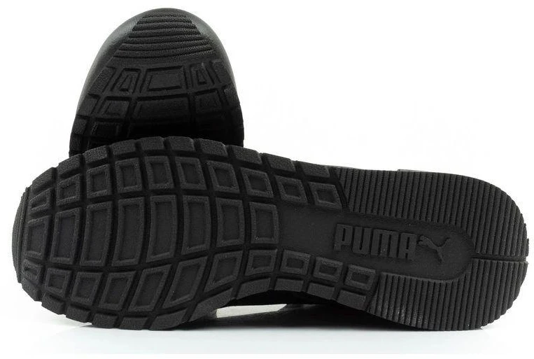 Vyriški Puma ST Runner v4 Mid aukšto aulo sportbačiai, juodi