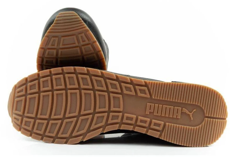 Vyriški Puma ST Runner v4 Mid aukšto aulo sportbačiai, juodi
