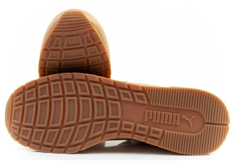 Vyriški Puma ST Runner v4 Mid auliniai sportbačiai, rudi