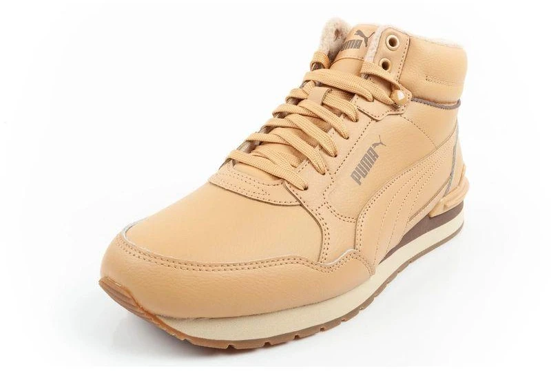 Vyriški Puma ST Runner v4 Mid auliniai sportbačiai, rudi
