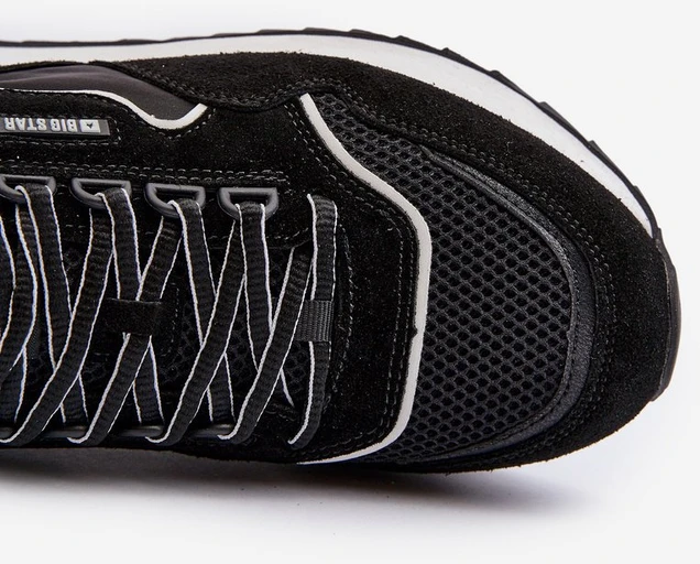 Vyriški sportbačiai Big Star NN174321 Memory Foam System Juodas