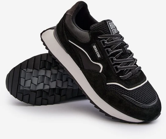 Vyriški sportbačiai Big Star NN174321 Memory Foam System Juodas