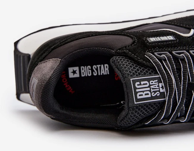 Vyriški sportbačiai Big Star NN174321 Memory Foam System Juodas